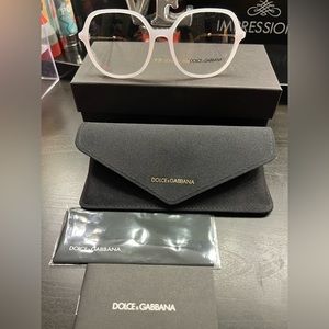 NEW AUTHENTIC DOLCE & GABBANA Butterfly shaped frames